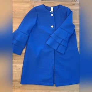 Italian Cobalt blue one size light coat